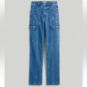 Madewell ‘The '90s Straight Utility Jean in Densmore Wash’